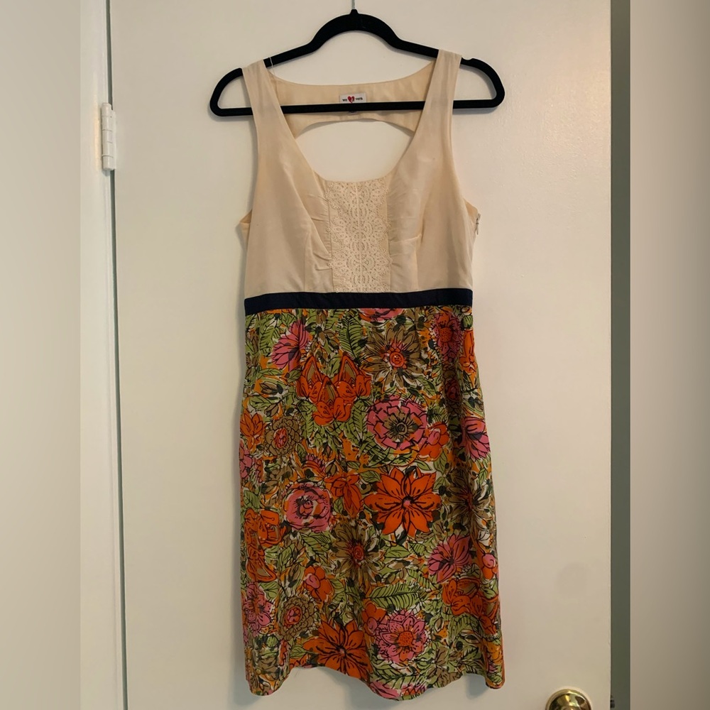 We Heart Vera for Anthropologie floral dress - size 6.